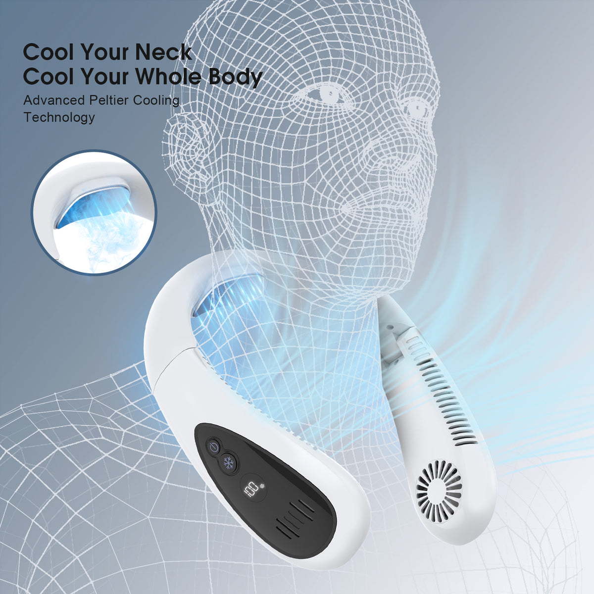 TvrksChill FoldAir™ Portable Cooling Fan